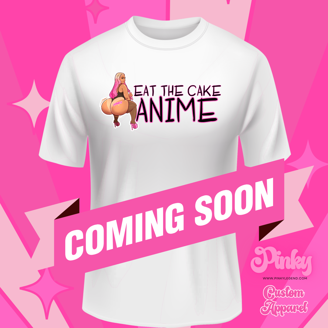 "Eat the Cake Anime" Cotton Unisex T-Shirt